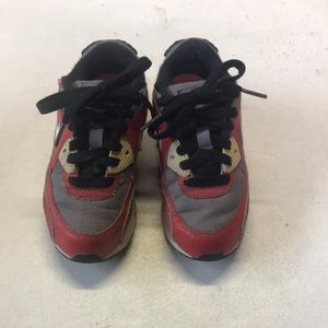 NIKE | Red Grey Black Air Max 90 Toddler Size 11C
